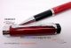 Perfect Replica Montblanc Special Stainless Steel Clip Red And Black Rollerball Pen (8)_th.jpg